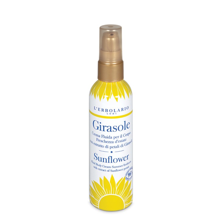 Girasole Crema Fluida Corpo Freschezza Estate 100 ml - L\'Erbolario