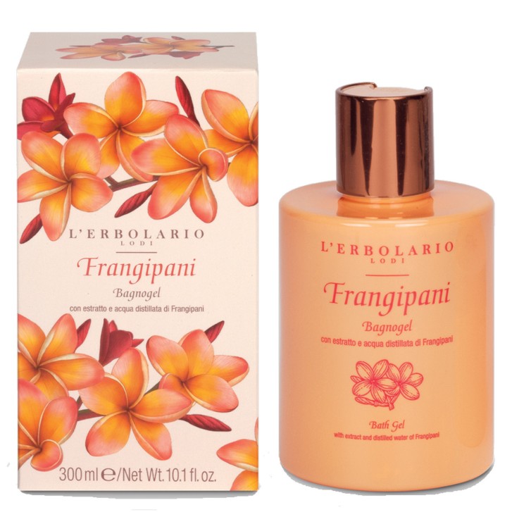 Frangipani Bagnogel Delicato 300ml - L\'Erbolario