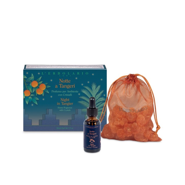 Profumo per Ambiente Notte a Tangeri con Cristalli - L\'Erbolario