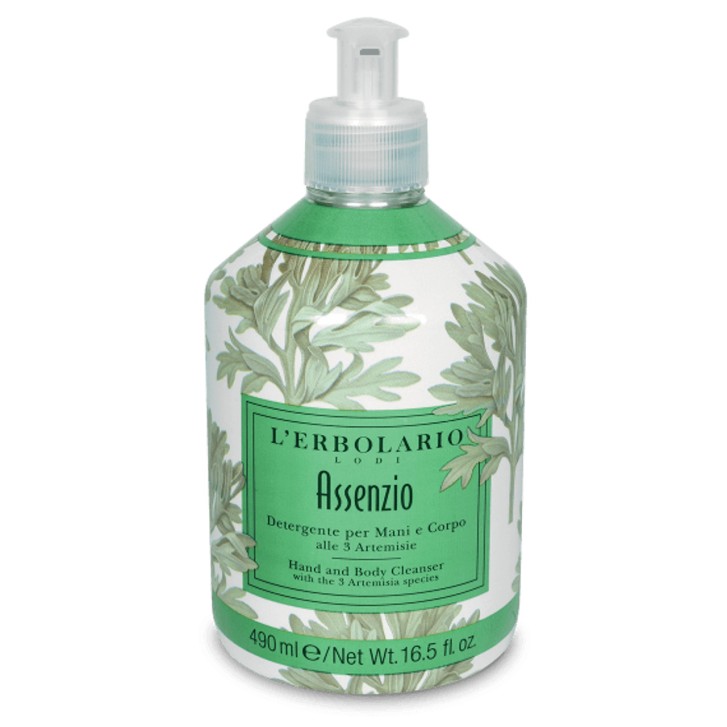 Detergente Mani e Corpo Assenzio 490ml - L\'Erbolario Detergente Mani e Corpo Assenzio 490ml - L\'Erbolario