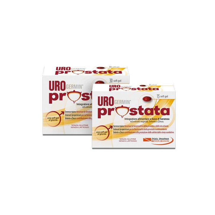 Urogermin Prostata Integratore Supporto Prostata 30+15 Softgel - UROGERMIN