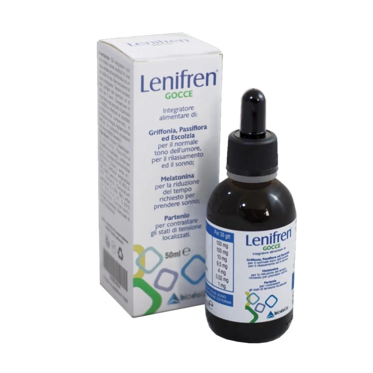 Lenifren Gocce Integratore Rilassamento e Sonno 50ml - Biodelta