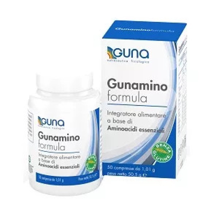 Gunamino Formula Integratore Aminoacidi Essenziali 150 Compresse - GUNA Gunamino Formula Integratore Aminoacidi Essenziali 150 Compresse - GUNA
