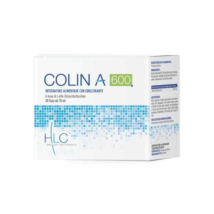 Colin A 600 Integratore Alimentare per Memoria 30 Fiale 10ml - Horizon Lab Company