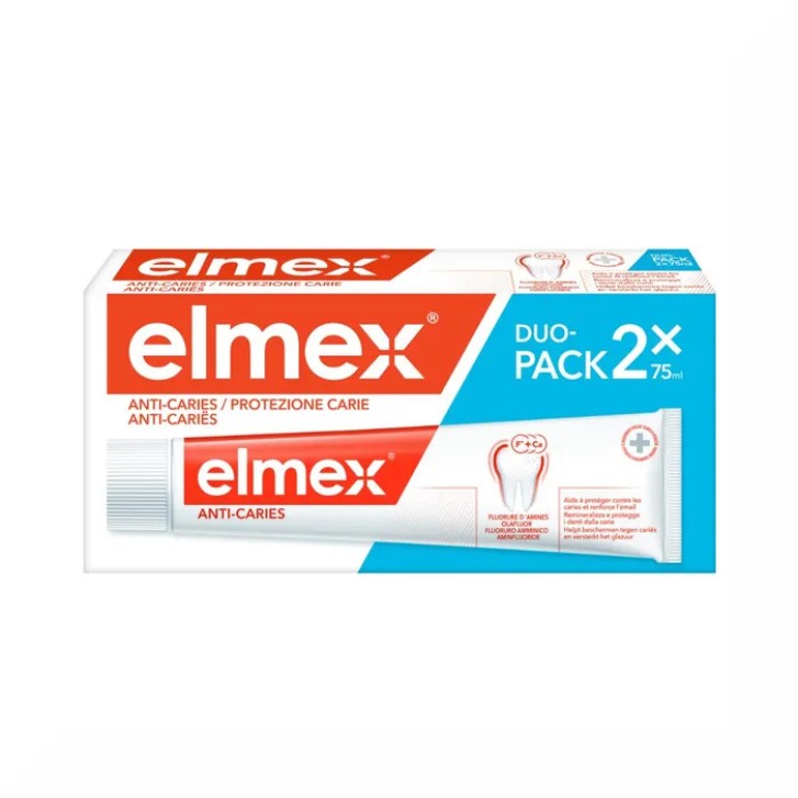 Elmex Protezione Carie Dentifricio 2x75ml - Elmex
