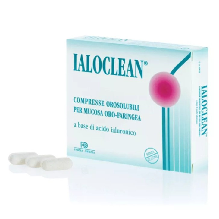 Ialoclean Compresse Orosolubili per Vie Respiratorie 30 Compresse - Ialoclean
