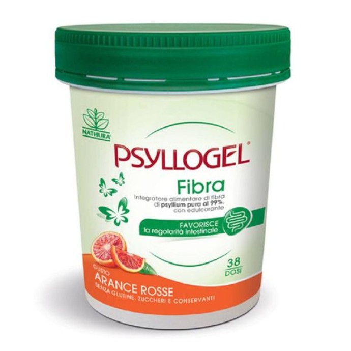 Psyllogel Fibra Integratore Regolarità Intestinale Gusto Arancia Rossa 170 g - Psyllogel Psyllogel Fibra Integratore Regolarità Intestinale Gusto Arancia Rossa 170 g - Psyllogel