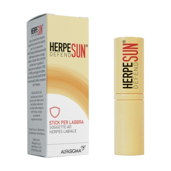 Stick Labbra Protezione Herpes 5ml - Herpesun Defend Stick Labbra Protezione Herpes 5ml - Herpesun Defend