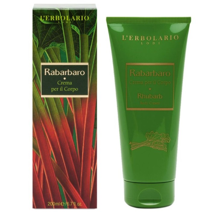 Rabarbaro Crema Corpo Rinfrescante 200ml - L\'Erbolario