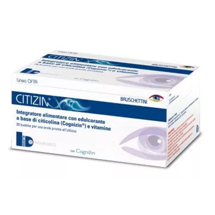Citizin Integratore Alimentare per la Vista 20 Bustine da 15 ml - Bruschettini