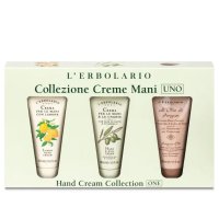Erbolario Collezione Creme Mani Unghie Argan Limone 3 Tubi da 30ml - L'Erbolario