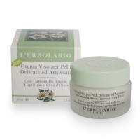 Crema Viso Pelli Delicate e Arrossate 30ml - L\'Erbolario