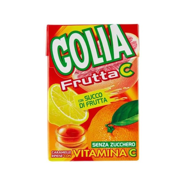 Golia Frutta C Caramelle Ripiene Integratore Vitamina C 46g - Golia