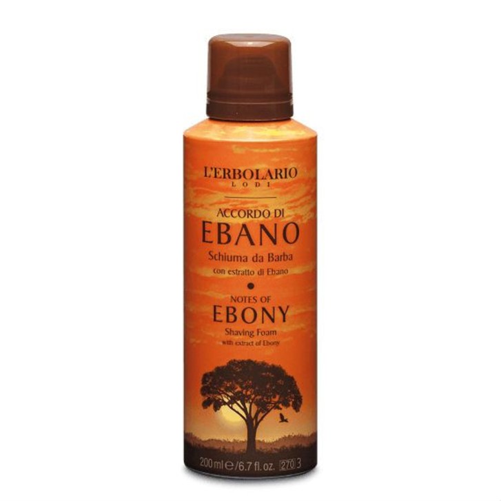 Accordo di Ebano Schiuma Barba Delicata 200 ml - L\'Erbolario