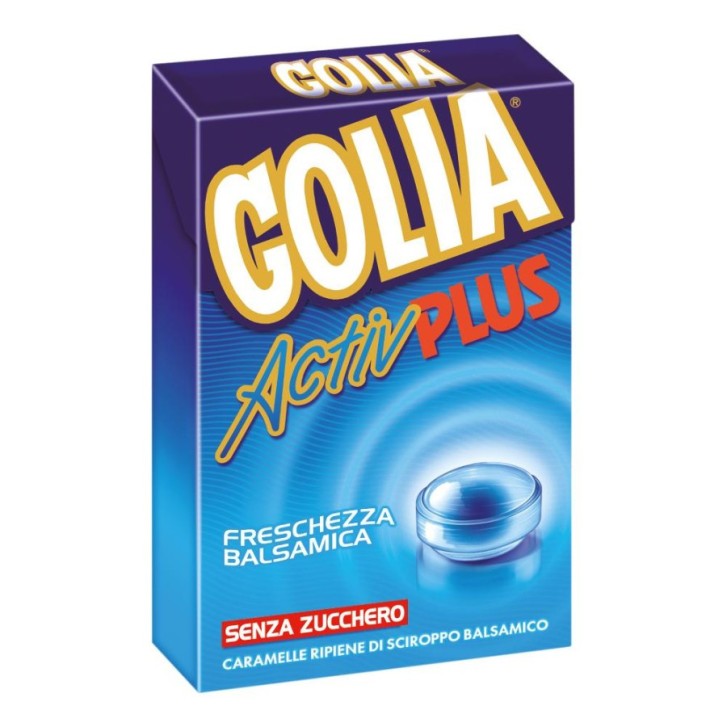 Golia Activ Plus Caramelle Balsamiche Rinfrescanti Senza Zucchero 46G - Golia