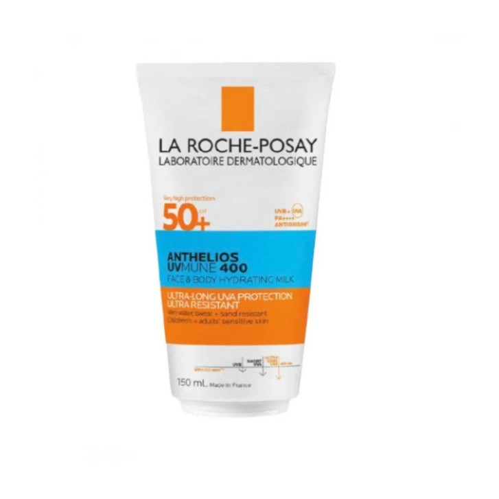 Anthelios Latte Uvmune Corpo SPF50+ 150ml - La Roche Posay