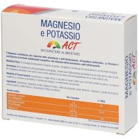 Magnesio Potassio Act Integratore 14 Bustine - F&F Magnesio Potassio Act Integratore 14 Bustine - F&F