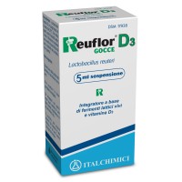 Reuflor D3 Gocce Integratore Alimentare Fermenti Lattici e Vitamina D3 5ml - Reuflor Reuflor D3 Gocce Integratore Alimentare Fermenti Lattici e Vitamina D3 5ml - Reuflor