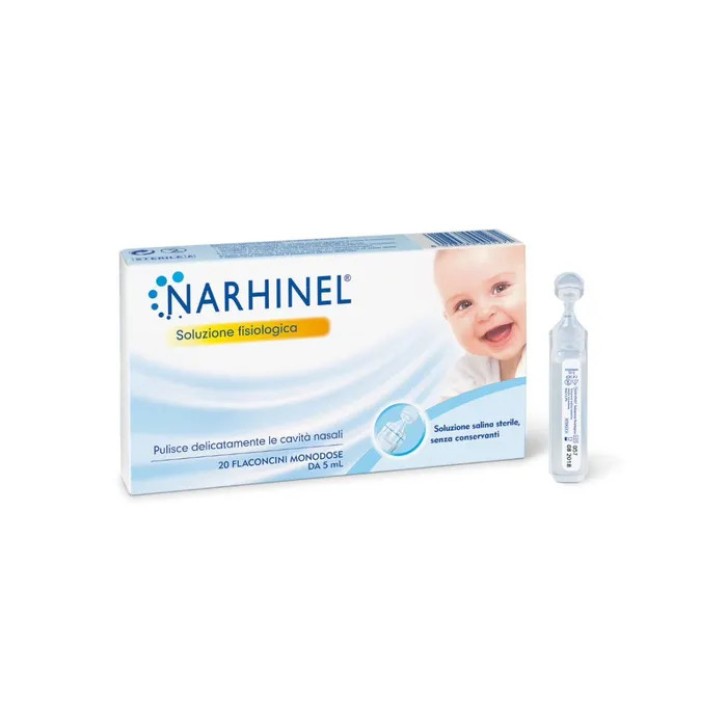 Narhinel Soluzione Fisiologica in Flaconcini Monodose 20x5ml - Narhi