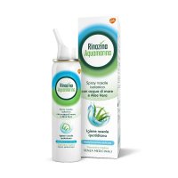 Spray Nasale Isotonico con Aloe Rinazina Aquamarina 100ml - RINAZINA