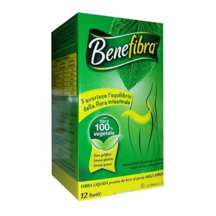 Benefibra Liquida Integratore Alimentare di Fibra Vegetale, 12 Bustine - Benefibra Benefibra Liquida Integratore Alimentare di Fibra Vegetale, 12 Bustine - Benefibra