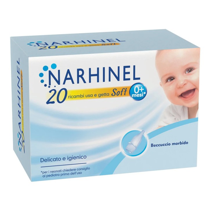 Narhinel Ricambi Soft Usa e Getta 20 Pezzi - Narhinel Narhinel Ricambi Soft Usa e Getta 20 Pezzi - Narhinel