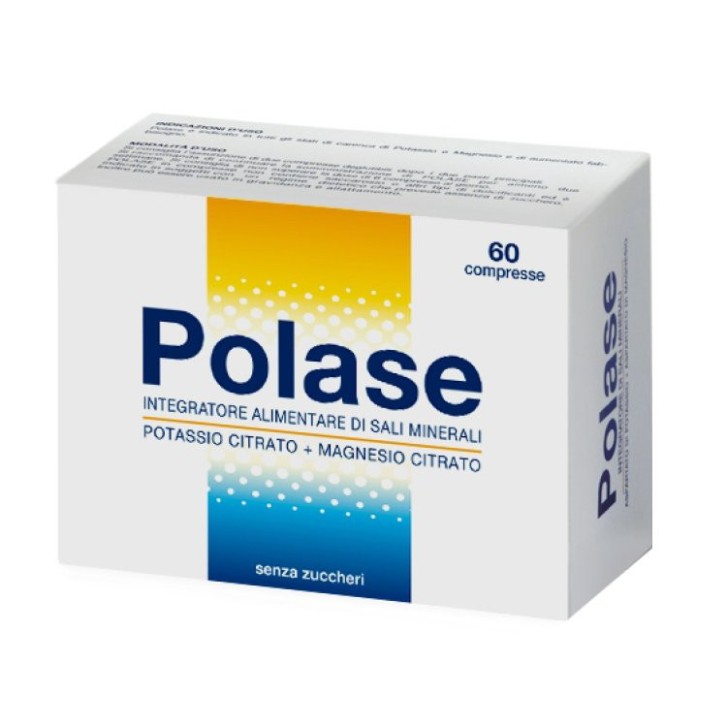 Polase Integratore Sali Minerali Senza Zucchero 60 Compresse - POLASE Polase Integratore Sali Minerali Senza Zucchero 60 Compresse - POLASE