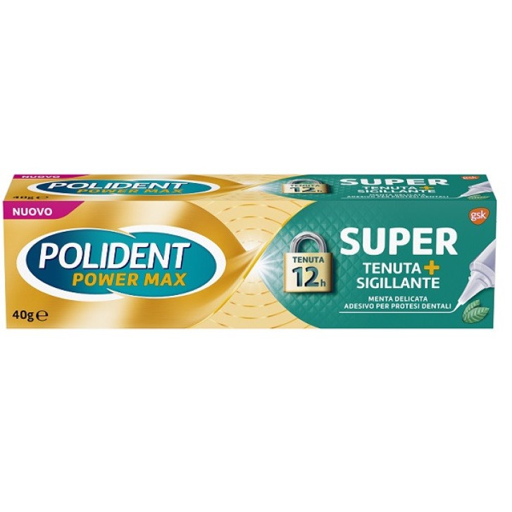 Polident Super Tenuta Sigillante Menta Delicata Adesivo Protesi Dentale 40 G - Polident Polident Super Tenuta Sigillante Menta Delicata Adesivo Protesi Dentale 40 G - Polident