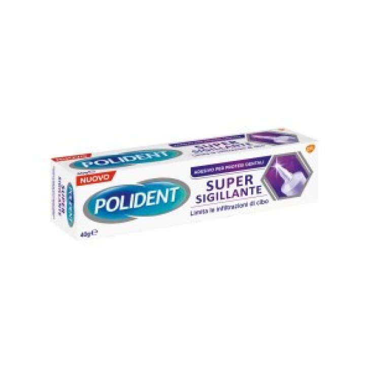 Adesivo per Protesi Dentali Super Sigillante 40 g - Polident Adesivo per Protesi Dentali Super Sigillante 40 g - Polident
