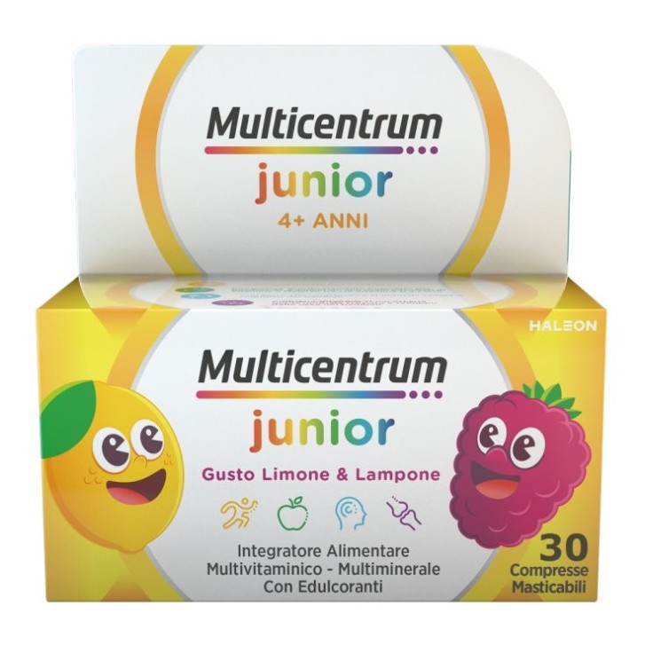 Multicentrum Junior Integratore Multivitaminico Multiminerale 30 Compresse Masticabili - Multicentrum Multicentrum Junior Integratore Multivitaminico Multiminerale 30 Compresse Masticabili - Multicentrum