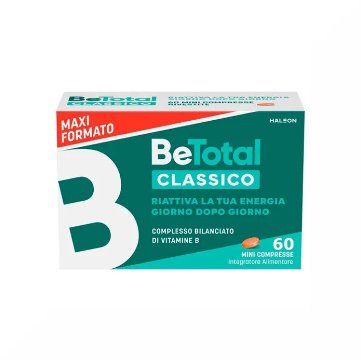 Be-Total Classico Integratore Vitaminico B per Adulti - 60 Compresse Be-Total Classico Integratore Vitaminico B per Adulti - 60 Compresse