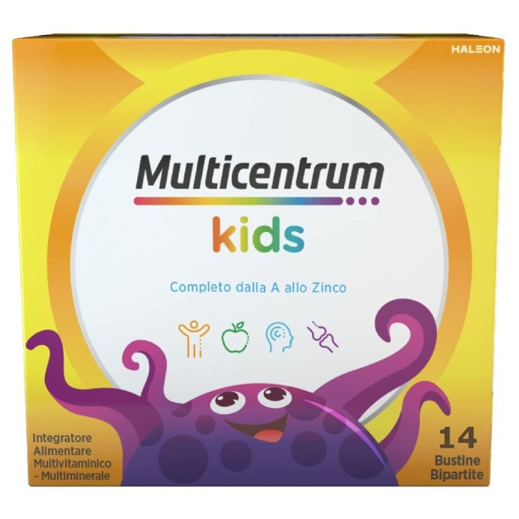 Multicentrum Kids Multivitaminico 14 Bustine - Multicentrum Multicentrum Kids Multivitaminico 14 Bustine - Multicentrum