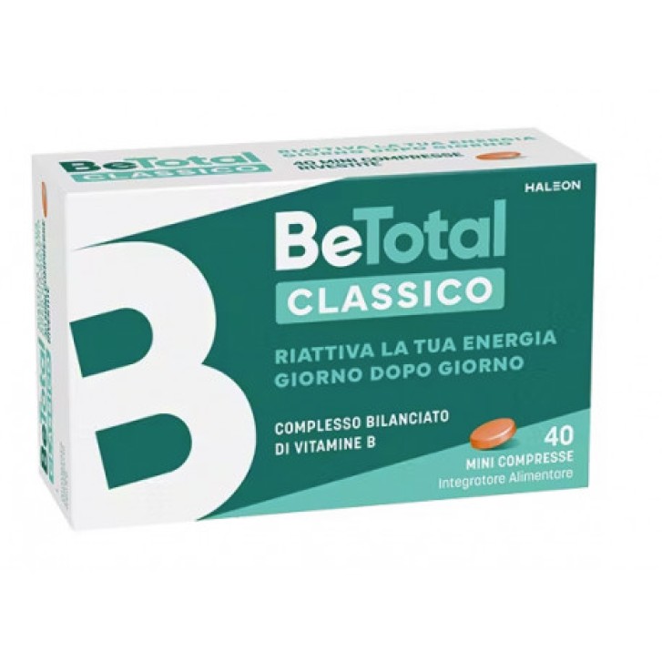 Be-Total Integratore Vitamine B 40 Compresse - Be-Total Be-Total Integratore Vitamine B 40 Compresse - Be-Total