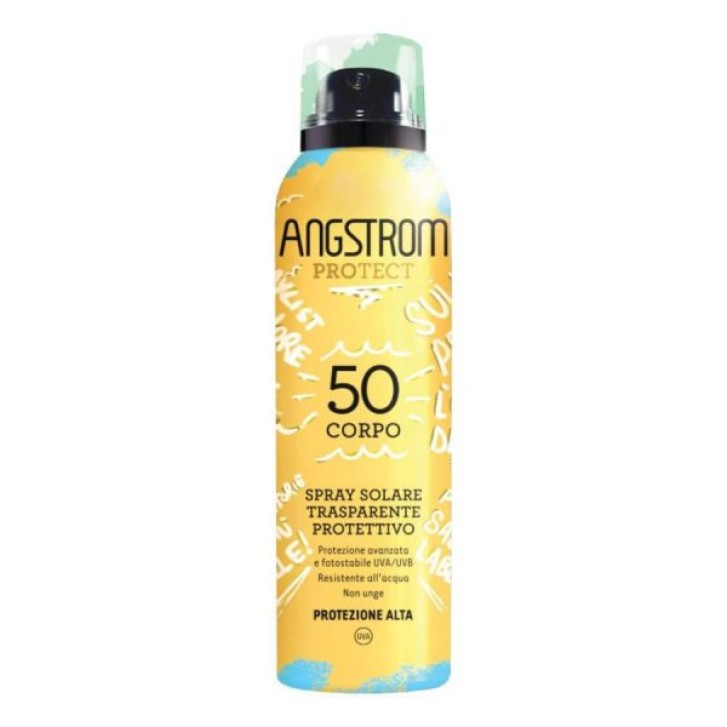 Spray Solare Trasparente Spf50+ 200 Ml - Angstrom