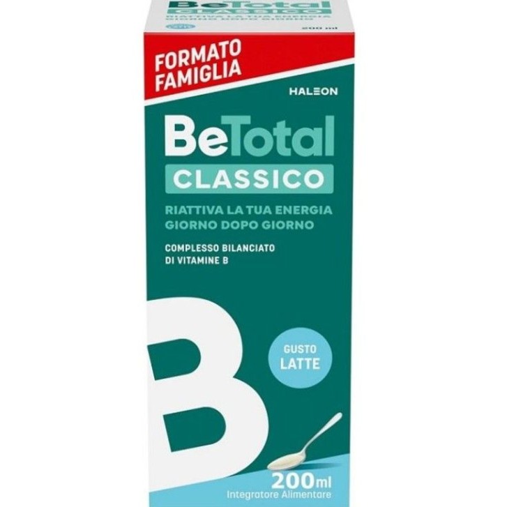 Be-Total Classico Integratore Alimentare Vitamine B Gusto Latte 200ml - Be-Total Be-Total Classico Integratore Alimentare Vitamine B Gusto Latte 200ml - Be-Total