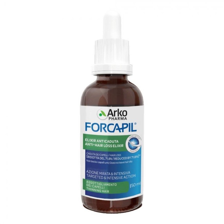 Forcapil Elixir Anticaduta Trattamento Intensivo Capelli 50ml - Arkopharma