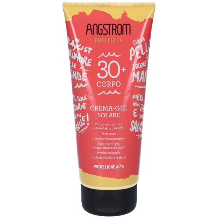 Crema Gel SPF30 200 ml Protezione Solare Corpo - Angstrom