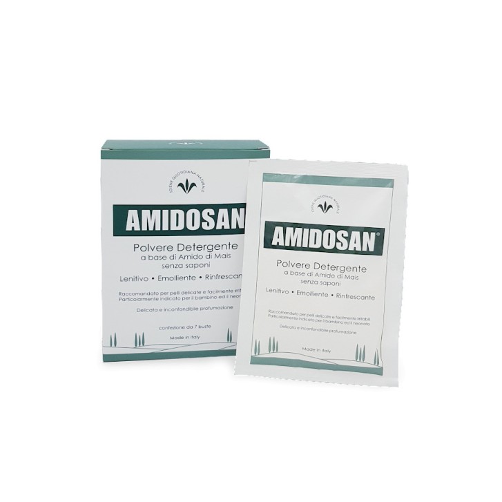 Amidosan Polvere Detergente Lenitiva 7 Buste da 40g - Amidosan