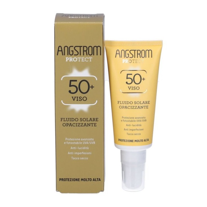 Fluido Viso Opacizzante SPF50+ 40 ml - Angstrom