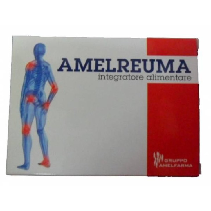 Amelreuma Integratore per Articolazioni con Collagene e Acido Ialuronico 30 Compresse - Gruppo Amelfarma Amelreuma Integratore per Articolazioni con Collagene e Acido Ialuronico 30 Compresse - Gruppo Amelfarma