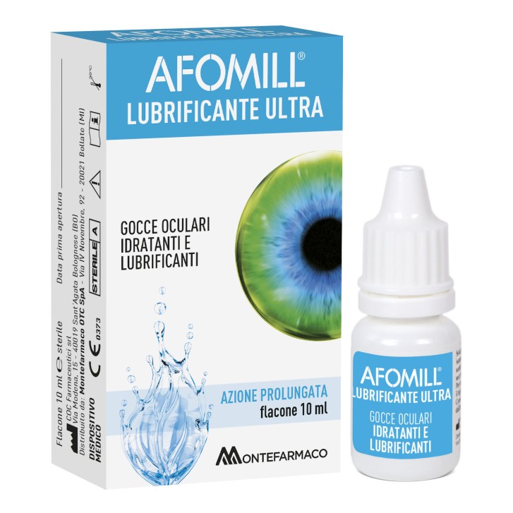 Afomill Lubrificante Ultra Gocce Oculari 10 ml - Afomill