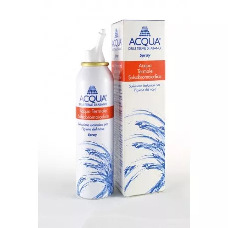 Acqua Terme Abano Isoton Spray Irrigazione Nasale 125 ml - Terme di Abano Acqua Terme Abano Isoton Spray Irrigazione Nasale 125 ml - Terme di Abano