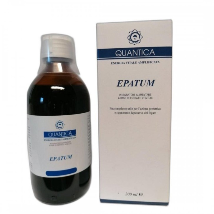 Epatum Integratore Alimentare Depurazione Fegato 200ml - Quantica Epatum Integratore Alimentare Depurazione Fegato 200ml - Quantica