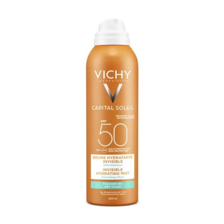Vichy Capital Soleil Spray Invisibile Idratante SPF 50 200ml - Vichy