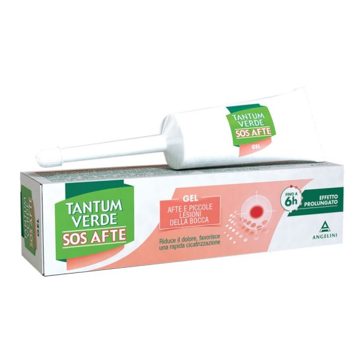 Tantum Verde SOS Afte Gel  per Afte e Stomatiti 8ml - Tantum