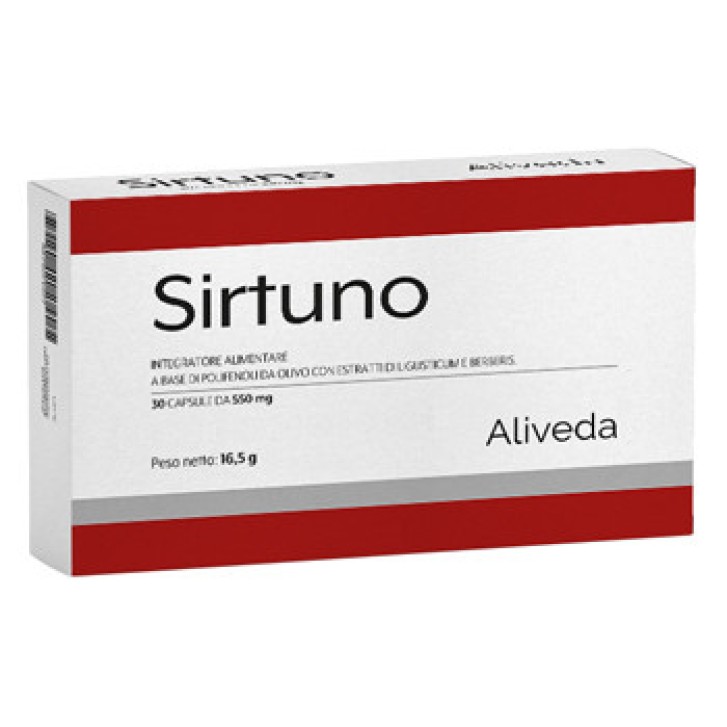 Sirtage Integratore Alimentare in Capsule 30 Unità - Laboratori Aliveda Sirtage Integratore Alimentare in Capsule 30 Unità - Laboratori Aliveda