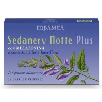 Sedanerv Notte Plus Integratore Rilassamento 24 Capsule - Erbamea