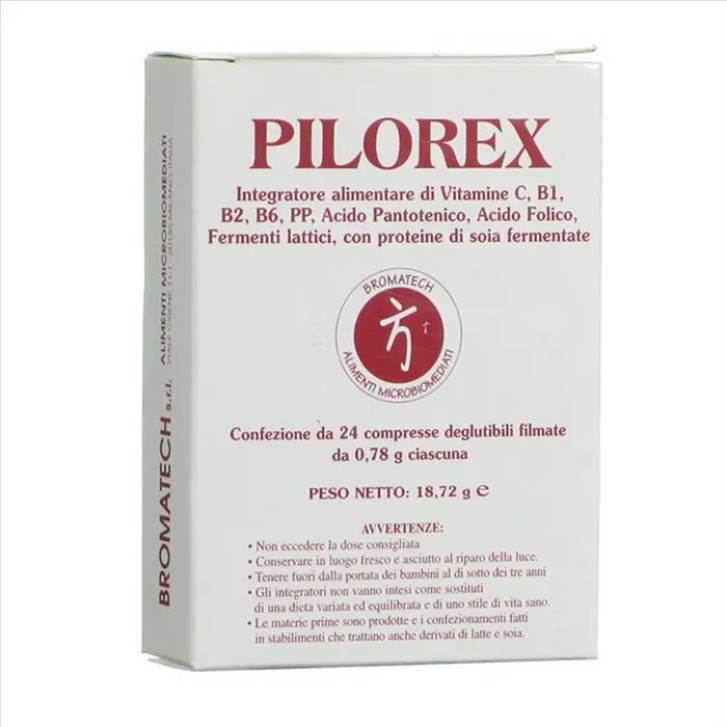 Pilorex Bromatech Integratore per Flora Intestinale 24 Compresse - Bromatech