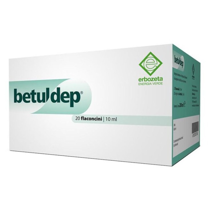 Betuldep Integratore Drenante e Vie Urinarie 20 Flaconcini da 10 ml - ERBOZETA Betuldep Integratore Drenante e Vie Urinarie 20 Flaconcini da 10 ml - ERBOZETA