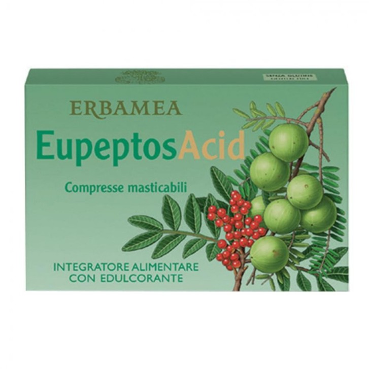 Eupeptos Integratore Digerente 30 Compresse Masticabili - Erbamea